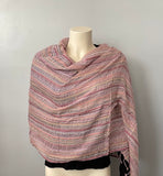 Hemp Scarf | Organic | Hand-loomed |Eco-friendly | Colourful stripes