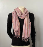 Hemp Scarf | Organic | Hand-loomed |Eco-friendly | Colourful stripes