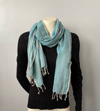 Hemp Scarf | Organic | Hand-loomed |Eco-friendly | Colourful stripes