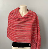Hemp Scarf | Organic | Hand-loomed |Eco-friendly | Colourful stripes