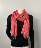Hemp Scarf | Organic | Hand-loomed |Eco-friendly | Colourful stripes