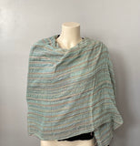 Hemp Scarf | Organic | Hand-loomed |Eco-friendly | Colourful stripes
