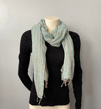 Hemp Scarf | Organic | Hand-loomed |Eco-friendly | Colourful stripes