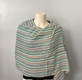 Hemp Scarf | Organic | Hand-loomed |Eco-friendly | Colourful stripes