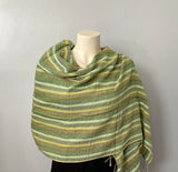 Hemp Scarf | Organic | Hand-loomed |Eco-friendly | Colourful stripes