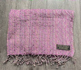 Hemp Scarf with Colourful stripes