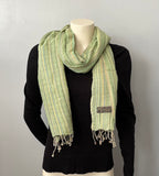 Hemp Scarf | Organic | Hand-loomed |Eco-friendly | Colourful stripes