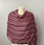 Hemp Scarf | Organic | Hand-loomed |Eco-friendly | Colourful stripes
