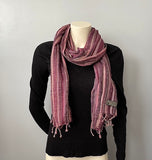 Hemp Scarf | Organic | Hand-loomed |Eco-friendly | Colourful stripes
