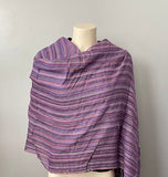 Hemp Scarf | Organic | Hand-loomed |Eco-friendly | Colourful stripes