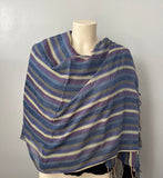 Hemp Scarf | Organic | Hand-loomed |Eco-friendly | Colourful stripes