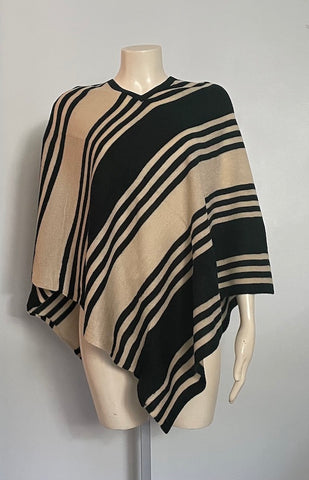 Blended Wool Pancho