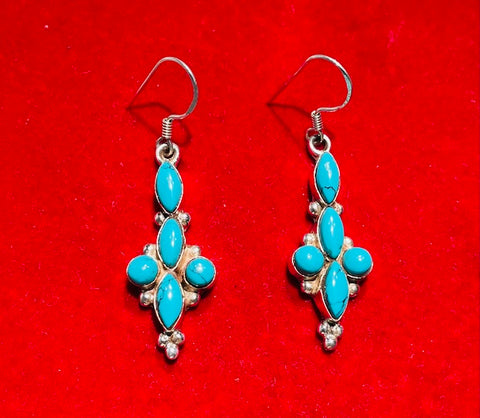 Beautiful and unique handmade silver earrings from Nepal.