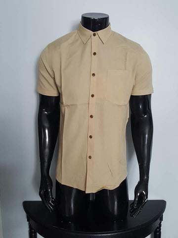 Bamboo and Cotton Half sleeve Shirt for Men
