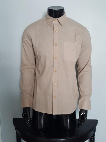 Hemp and Cotton Long sleeve Shirt for Men
