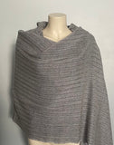 Natural Plain Pure Cashmere Pashmina Scarf Shawl Wrap Super Soft Warm Unisex Hand-loomed in Nepal