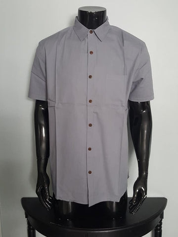 Linen and Cotton Half Sleeve Shirt for Men