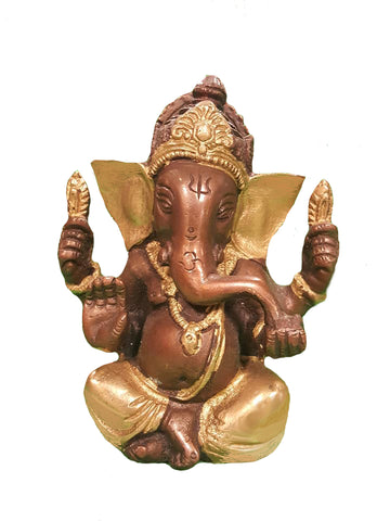 Solid Brass Ganesh statue