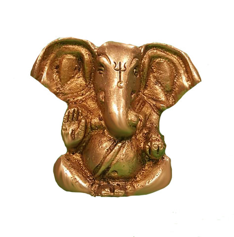 Ganesh statue-Solid brass 