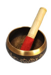 Mantra carved singing bowl from Nepal